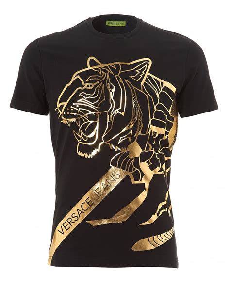 versace shirt tiger|Men's Casual Button.